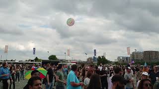 Ball game during Braxton (Main Stage) - ABGT London Weekender Anjunadeep September 11th, 2022