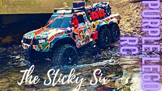 Trx6 Sticky Stickers || Stickers Pt.2 || #purplelegorc #trx4 #trx6 #traxxas