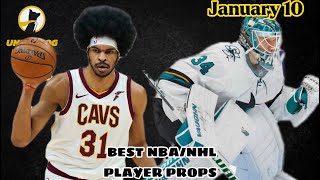 TODAYS BEST UNDERDOG FANTASY PLAYER Props - January 10