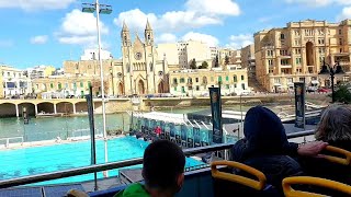 Holiday in Malta | Road trip in Malta | மோல்டாவில் விடுமுறை | #malta | Bus tour in Malta