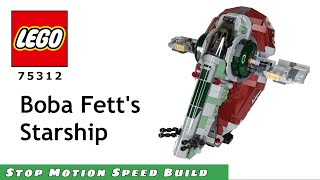 Lego build - Disney Star Wars Boba Fett's Starship (75312)