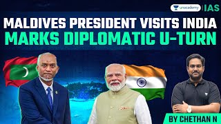 Maldives President Muizzu's Diplomatic U-Turn During India Visit | Appeals To Indian Tourists