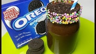 HOW TO MAKE AN OREO ICE CREAM SANDWICH MILKSHAKE