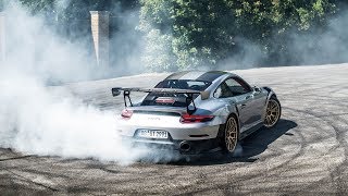 2018 Porsche GT2 RS Drift and Donuts