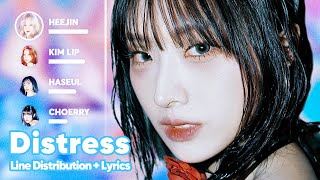 ARTMS - Distress (Line Distribution + Lyrics Karaoke) PATREON REQUESTED