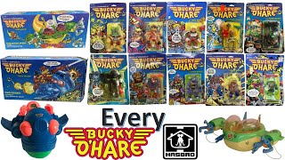 Every Hasbro Bucky O'Hare Action Figure Comparison List