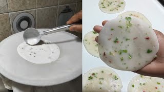 चावल के पापड़ बिना धूप बिना बेले बिना फटे इस नए तरीके से बनाए | Rice Papad Recipe |  Chawal Ke Papad