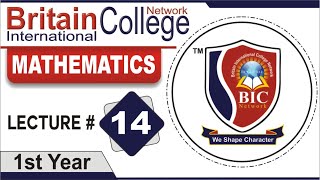 Mathematics Lecture-14 (Matrices and Determinants Ex-3.4 Q-1-5) 1st Year | BICN Online Lecture