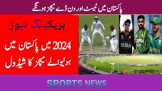 All Matches and Serieses Schedule Held in Pakistan in 2024-25