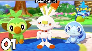 A NEW POKEMON ADVENTURE ! | POKEMON SWORD AND SHIELD GAMEPLAY 01 [ HINDI ]