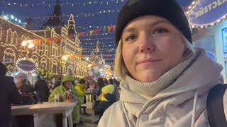 Festive New Year in Moscow, Christmas markets and malls, mind-blowing lights