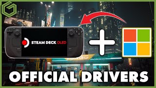 Steam Deck OLED Windows Drivers are HERE!! Kinda