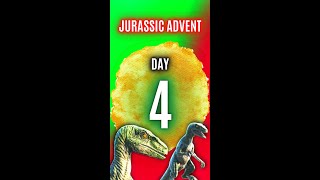 JURASSIC ADVENT DAY: 4 #christmas #jurassicpark #shorts