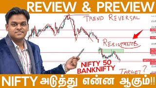 Nifty அடுத்து என்ன ஆகும்!!  Nifty  | Bank Nifty!! Review & Preview