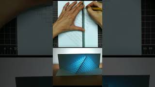 3D Geometry Card｜Pop Up Card｜Kirigami｜Paper Art｜Origami｜幾何卡片 #shorts