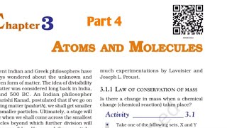 CLASS 9 SUBJECT SCIENCE CH 3 ATOMS AND MOLECULES PART 4 FULL EXPLANATION STUDY INDIAN EXPRESS