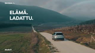 ŠKODA ENYAQ iV - Elämä. Ladattu.