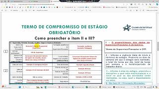 Tutorial de preenchimento do TCE