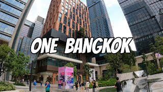 [4K] Exploring One Bangkok - New Luxury Shopping Malls | Walking Tour