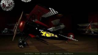 Fokker Dr1 Black & Red skin.avi