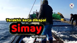 Fishing Korea - Terakhir kerja dikapal || Abk semang jeju