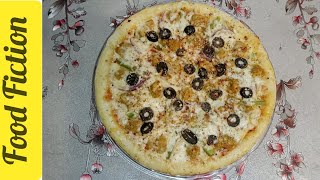 BEST CHICKEN TIKKA PIZZA RECIPE WITHOUT OVEN-Food Fiction