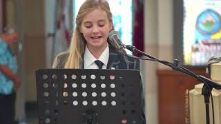 Anzac Day 2024 Lest We Forget Poetry Competition finalist Isla Randal