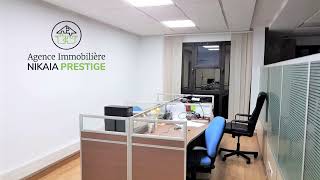 Location (Vide) 231 m² - 3 BUREAUX + 4 OPEN SPACE - Immeuble PRO - CLIM, Bd Abdelmoumen à Casablanca