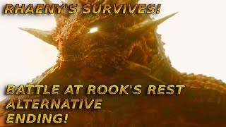 House of the Dragon | S02E04 ✅ALTERNATIVE ENDING: Rhaenys and Meleys SURVIVE! FULL EDIT #fyp #hotd