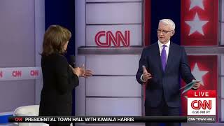 Anderson Cooper grills Kamala Harris on illegal immigration