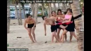 Công an vào cuộc vụ nhóm phụ nữ "hở bạo" khi chơi team building