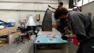 Making a Formula Student Carbon fiber nose