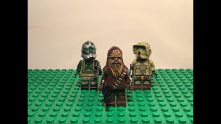 Clones turn on Chewbacca