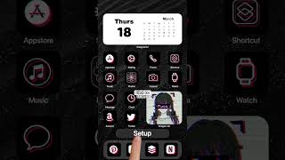 New icons this week! Get a cool Iphone iOS homescreen. Aesthetic anime neon icons, cartoon