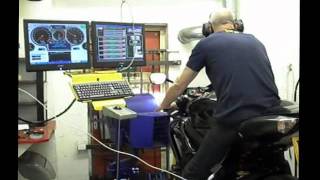 Suzuki Gsxr 600 k6 Dyno Run 1.