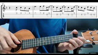 I Love You, I'm Sorry (Gracie Abrams) - Easy Beginner Ukulele Tabs With Playthrough Tutorial Lesson