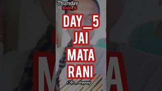 Jai Mata Rani 🙏❤️ Day_5 #durgapuja #maadurga #day5 #ytshorts #viral #trending #minivlog