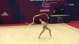 Eva Brezalieva - Ribbon AA - Bulgarian National Championships 2022