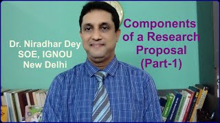 Components of a Research Proposal (Part-1)