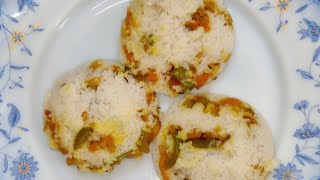 Vegetable stuffed Idli-Try this for your breakfast