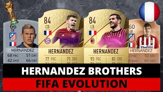 Lucas Hernandez VS Theo Hernandez! FIFA EVOLUTION! | FIFA 16 - FIFA 23