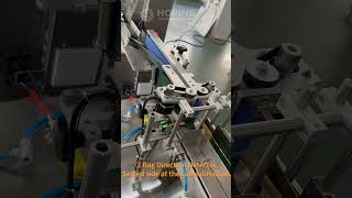 Auto Sachet Bag Sorting Direction Detector and Turnner #machine