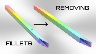 Converting a metal tube with 3 mm fillets to an aluminum extrusion