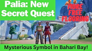 Palia NEW SECRET QUEST Mysterious Symbol in Bahari Bay. Quick Quest for Free Flooring Reward!