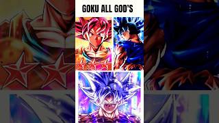 ONLY GOD TEAM GOKU.. DRAGON BALL LEGENDS #shorts