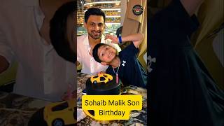 #shoaibmalik son izhan birthday #saniamirza celebrates son birthday #shorts #ytshorts #celebritysz