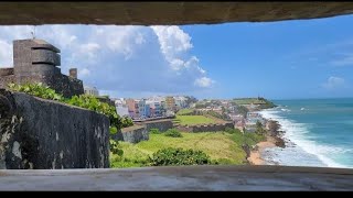 Old San Juan, Puerto Rico Walking around Castillo San Felipe del Morro & Castillo San Cristobal!