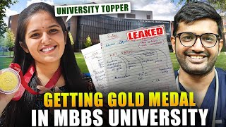 Scientific Hacks to Get Gold Medal in MBBS University Exam (With Just 20% Work!) 🤯🌟