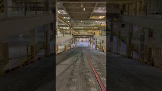 Ship Cargo Hold, Inside Cargo Hold of a Car Carrier