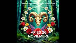 ⚓ ARIES 26 DE NOVIEMBRE #horoscopo #leydesignos #signoszodicales #astrologia